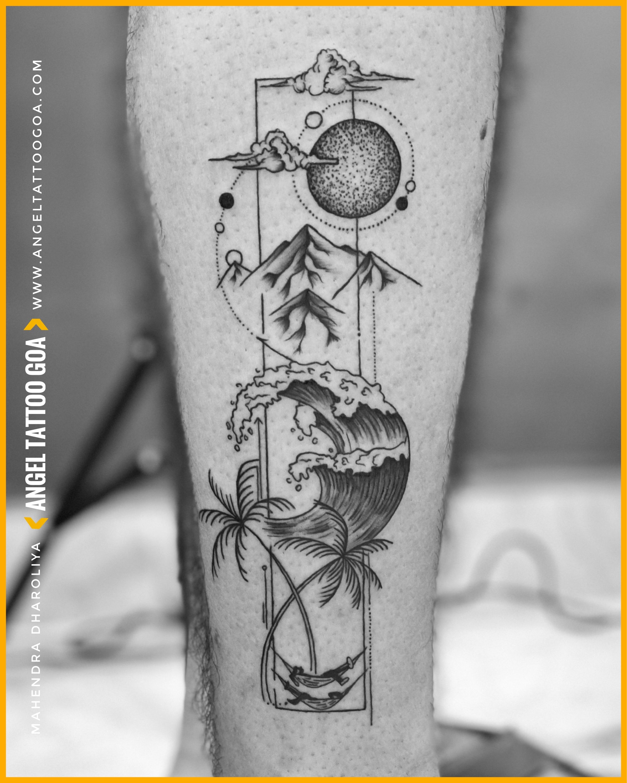 Tattoo uploaded by Angel Tattoo Goa - Best Tattoo Artist in Goa • Anchor  Tattoo Done By Mahendra Dharoliya At Angel Tattoo Goa - Best Tattoo Artist  In Baga - Best Tattoo