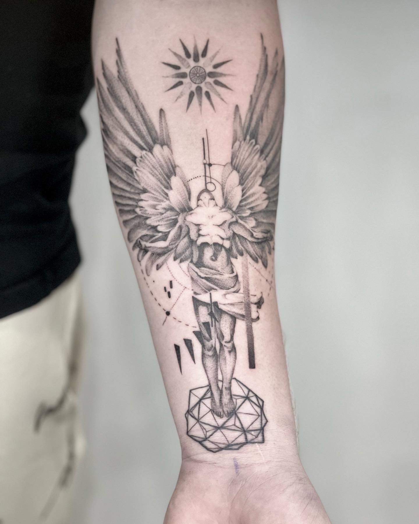 Angel Tattoo by jeremiah222 on DeviantArt
