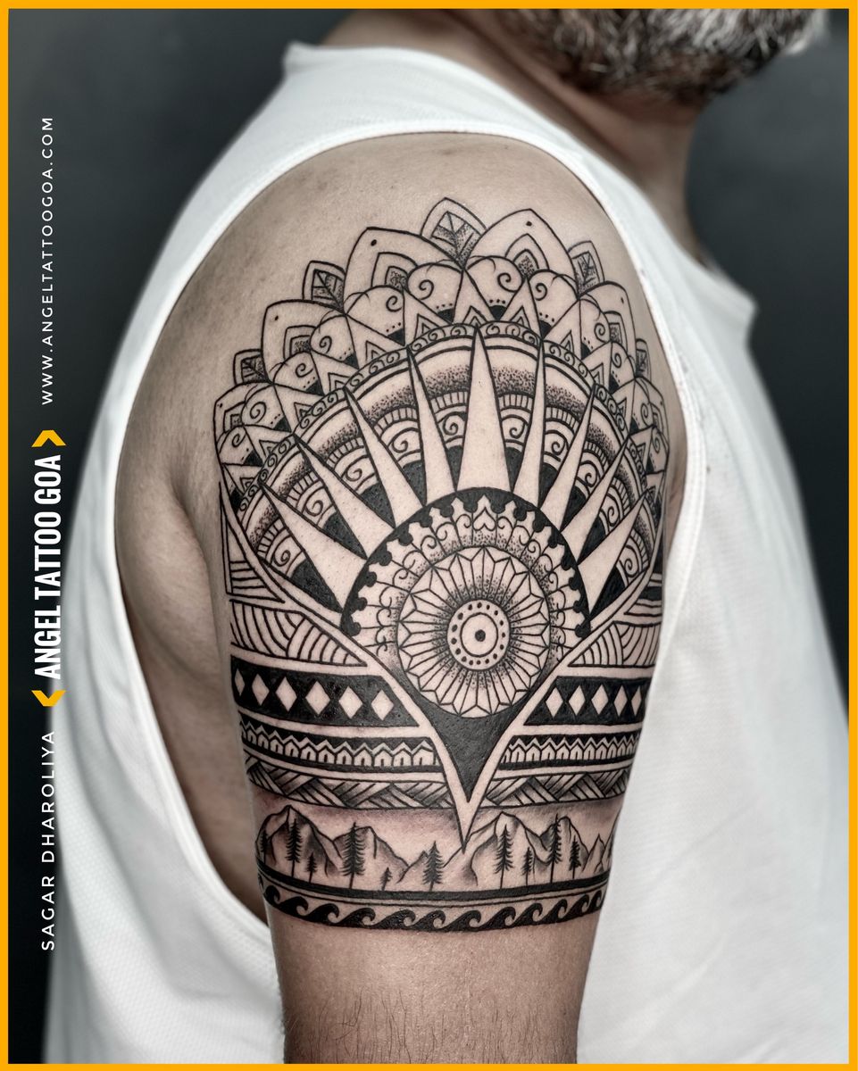 Tattoo uploaded by Angel Tattoo Studio Goa • Tattoo By Sagar Dharoliya ...