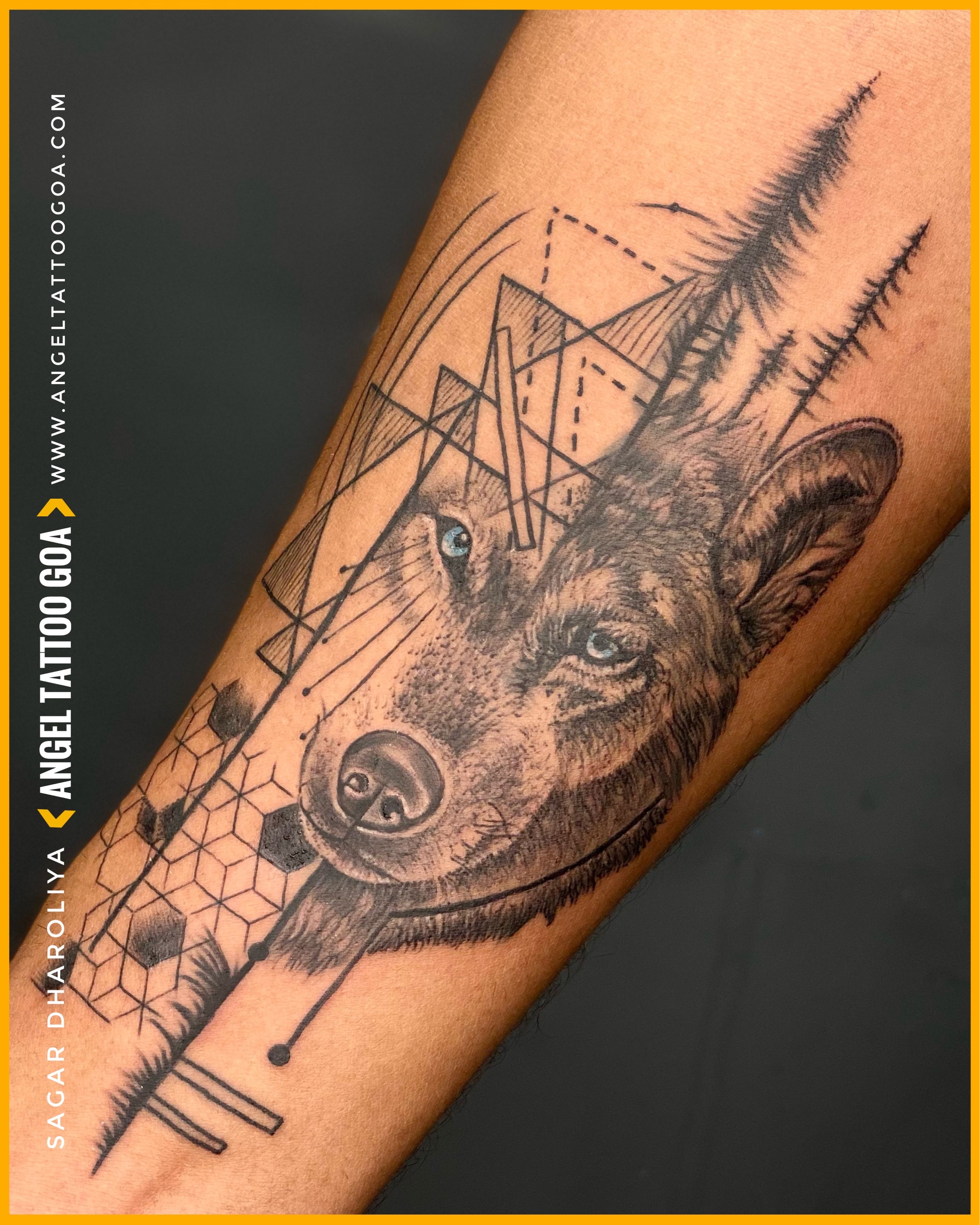 Tattoo uploaded by Angel Tattoo Goa - Best Tattoo Artist in Goa • Anchor  With Compass Tattoo By Mahendra Dharoliya At Angel Tattoo Goa, Best Tattoo  Artist in Goa, Best Tattoo Studio