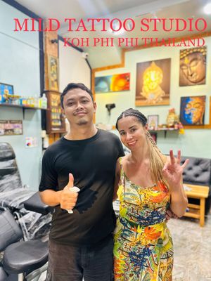 #lotus #unalome #elephanttattoo #tattooart #tattooartist #bambootattoothailand #traditional #tattooshop #at #mildtattoostudio #mildtattoophiphi #tattoophiphi #phiphiisland #thailand #tattoodo #tattooink #tattoo #phiphi #kohphiphi #thaibambooartis  #phiphitattoo #thailandtattoo #thaitattoo #bambootattoophiphi
Contact ☎️+66937460265 (ajjima)
https://instagram.com/mildtattoophiphi
https://instagram.com/mild_tattoo_studio
https://facebook.com/mildtattoophiphibambootattoo/
Open daily ⏱ 11.00 am-24.00 pm
MILD TATTOO STUDIO 
my shop has one branch on Phi Phi Island.
Situated , Located near  the World Med hospital and Khun va restaurant