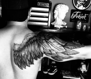 Ángel wing@ Fokink Tattoo 