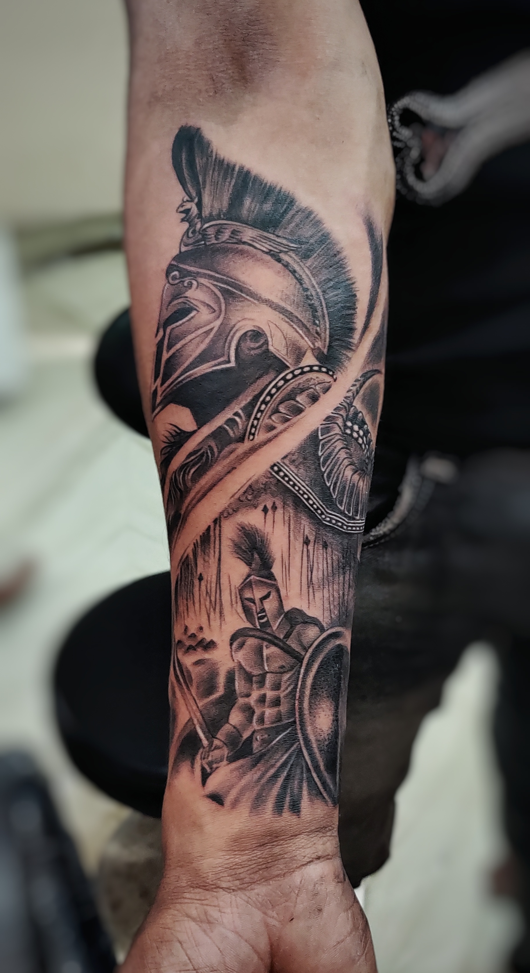 Tattoo uploaded by level ink tattoos • spartan tattoo by @levelinktattoos •  Tattoodo