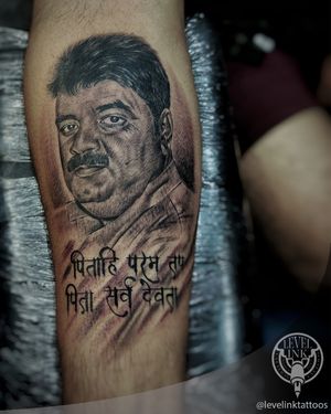 portrait tattoo by #levelinktattoos