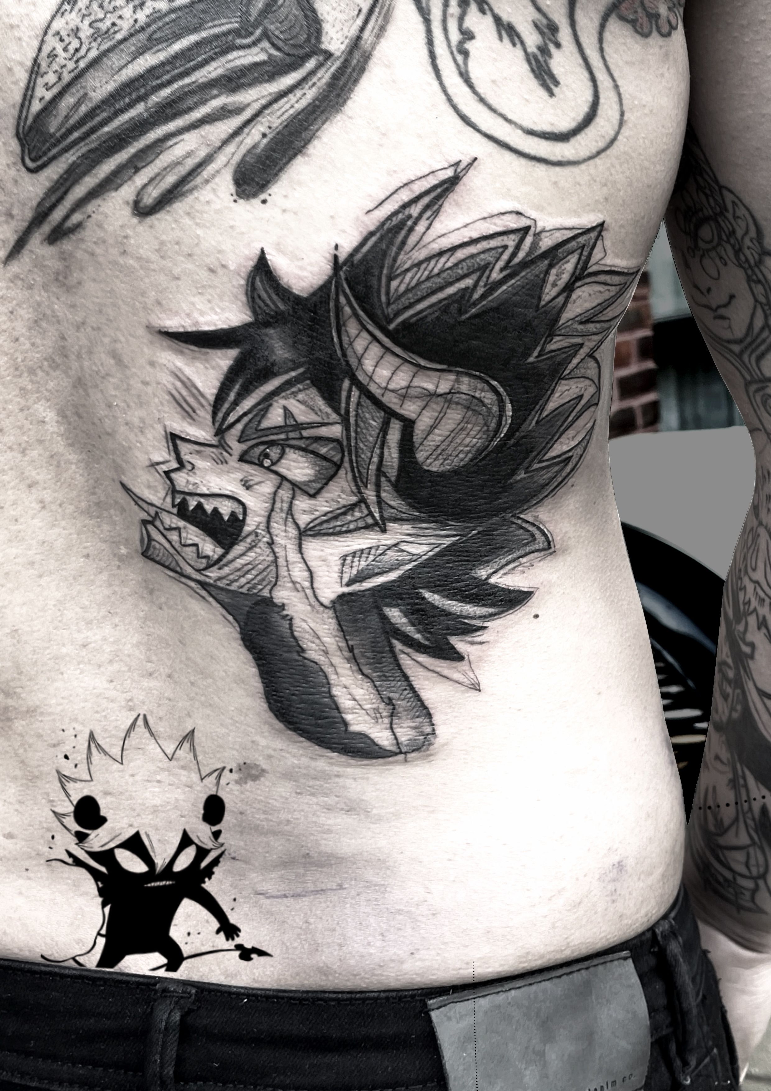 35+ Iconic Anime Tattoos for Animation Lovers | Fashionterest