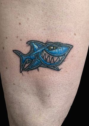 Stitch style shark 
