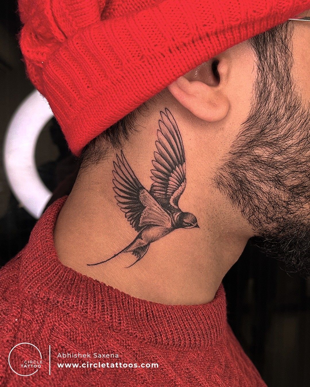 2 Set Flying Bird Design Temporary Tattoo Fake Tattoo Women Chest  Collarbone Arm | eBay