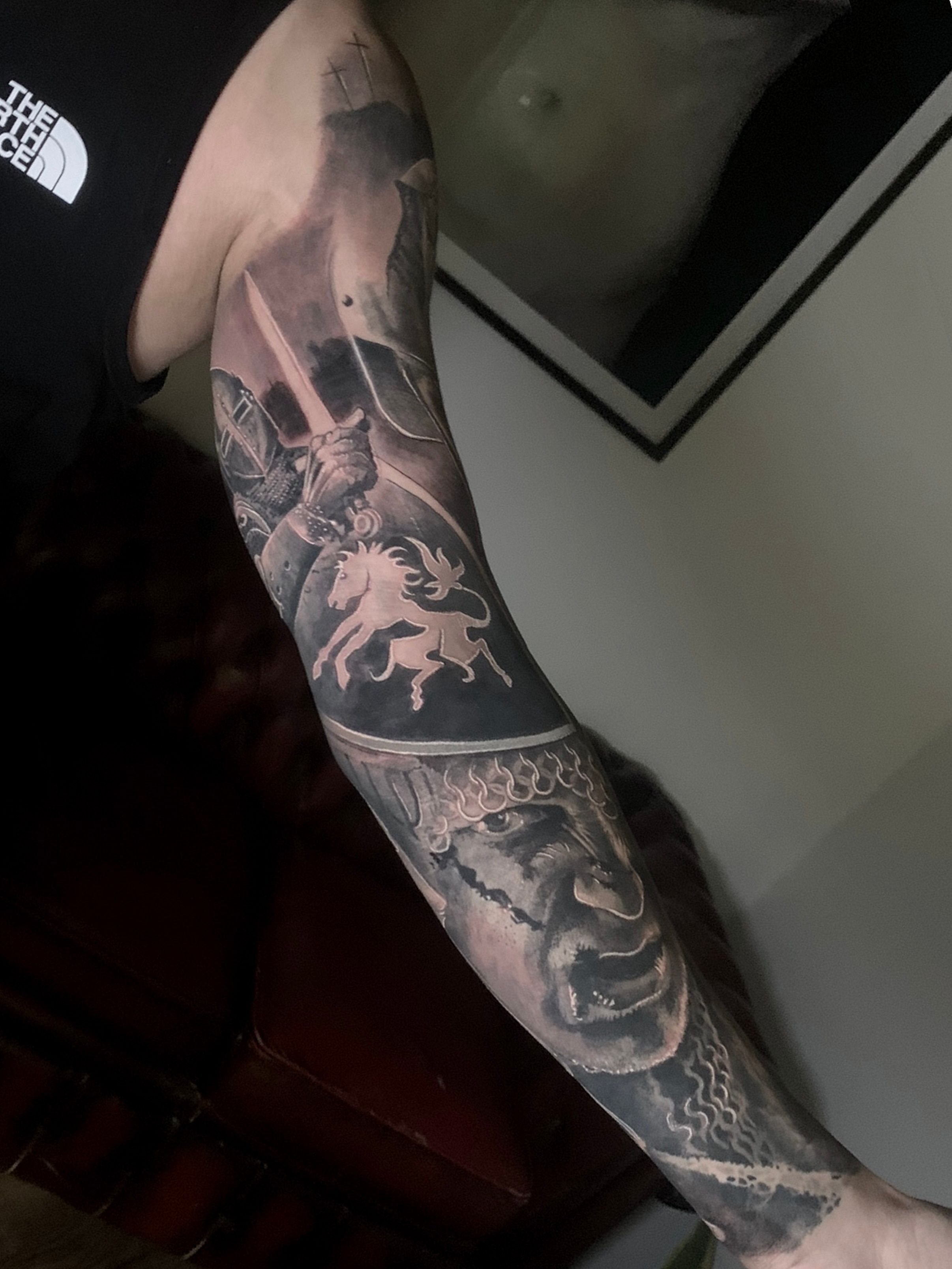 Tattoo uploaded by Tattoos By Raven • Knight • Tattoodo