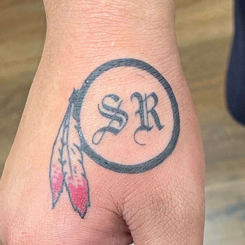 SR initials and butterfly . Very typical but enjoyed doing this with our  newly designed tattoo creams , it was smooth as butter . #tattoos… |  Instagram
