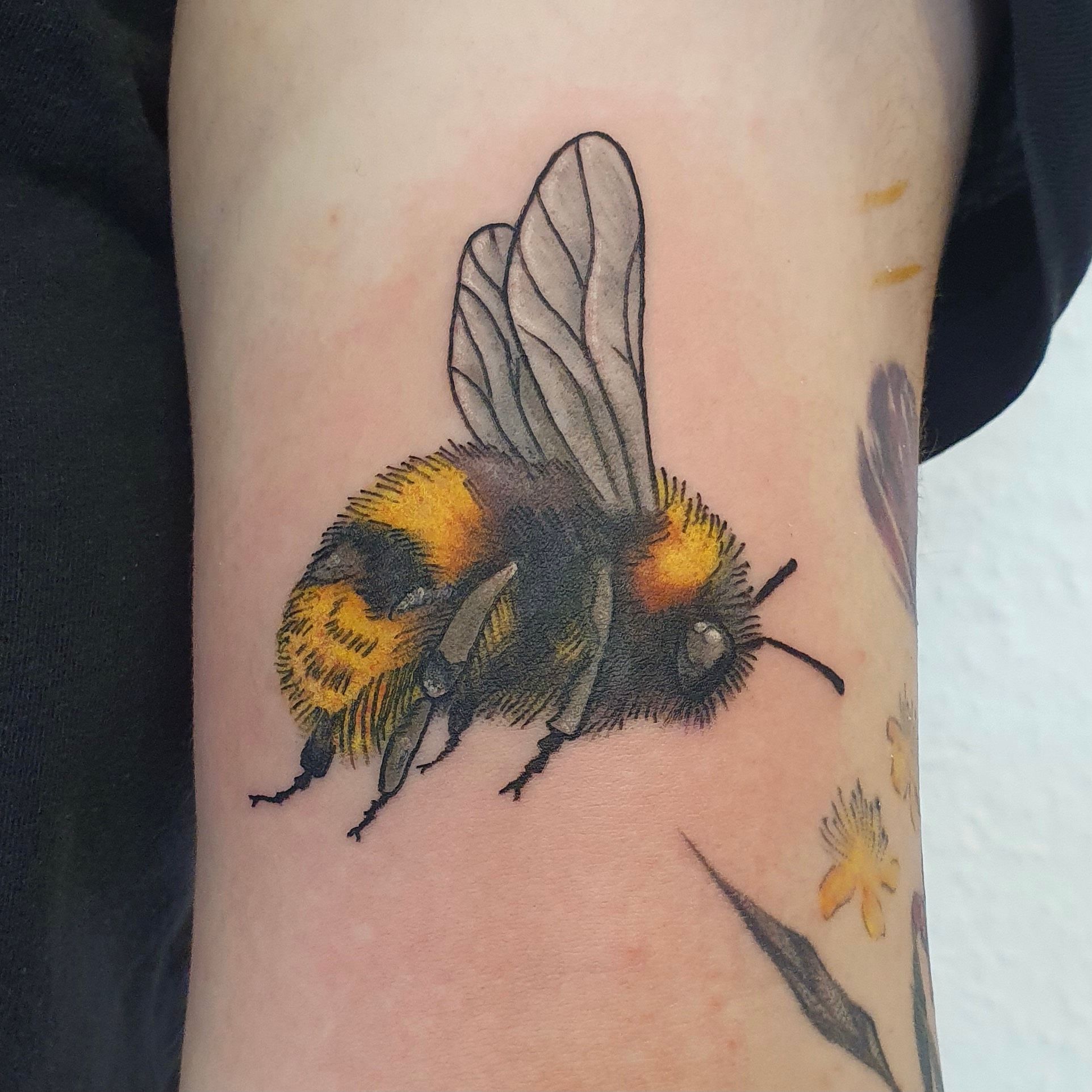 95 Bumble Bee Tattoo designs that youll have you Buzzing 