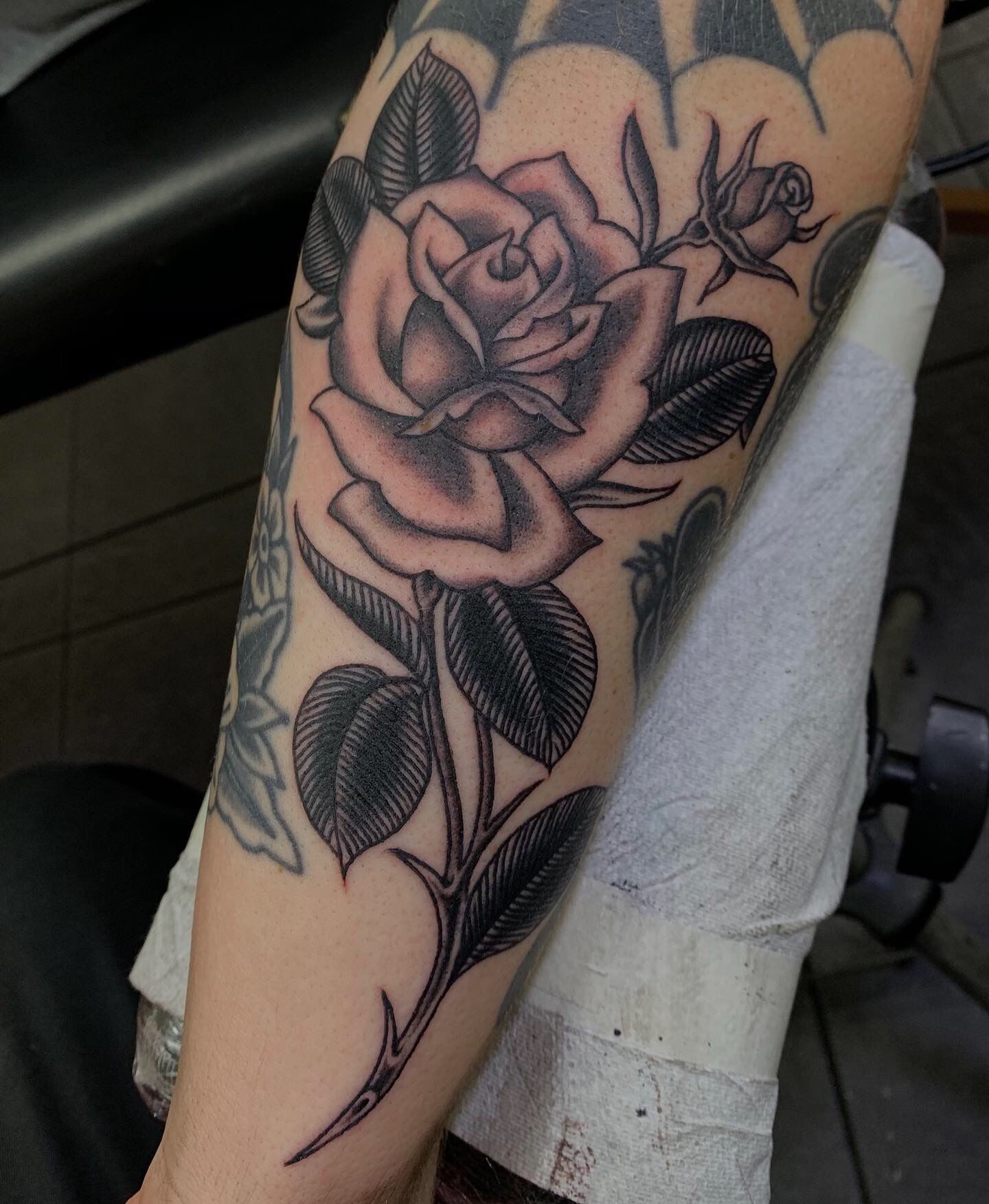 Tattoo uploaded by Jesse  Color rose rework and coverup  Tattoodo