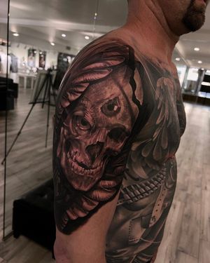 Skull Realistic Tattoo