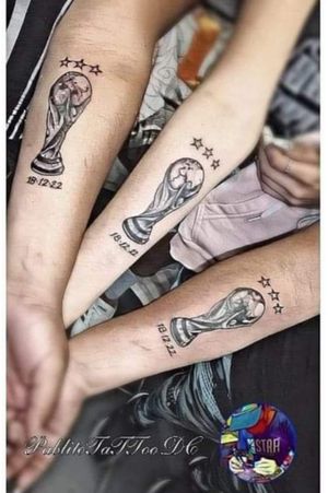 Tatuaje #amistad #copamundial