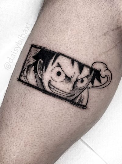Luffy One Piece tattoo
