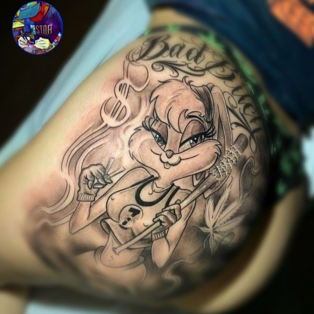 Tru Blu Tattoo  Sexy pinup Lola Bunny by Gerry Colon  Facebook