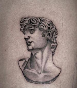 David Sculture David is a masterpiece of Renaissance sculture, created in marble between 1501 and 1504 by the Italian artist Michelangelo. I would love to do more pieces like this. To book an appointment, email me at blandon.julio77@gmail.com Thanks #microrealismotattoo #micro-realism #davidsculpture #david #davidsculpturetattoo #tattoo #realismtattoo #tattoomagazine #inkedgirls #inked #masterpiece #finelinetattoo #microrealismotattoos #cheyennetattooequipment #sandiego #downtownsandiego