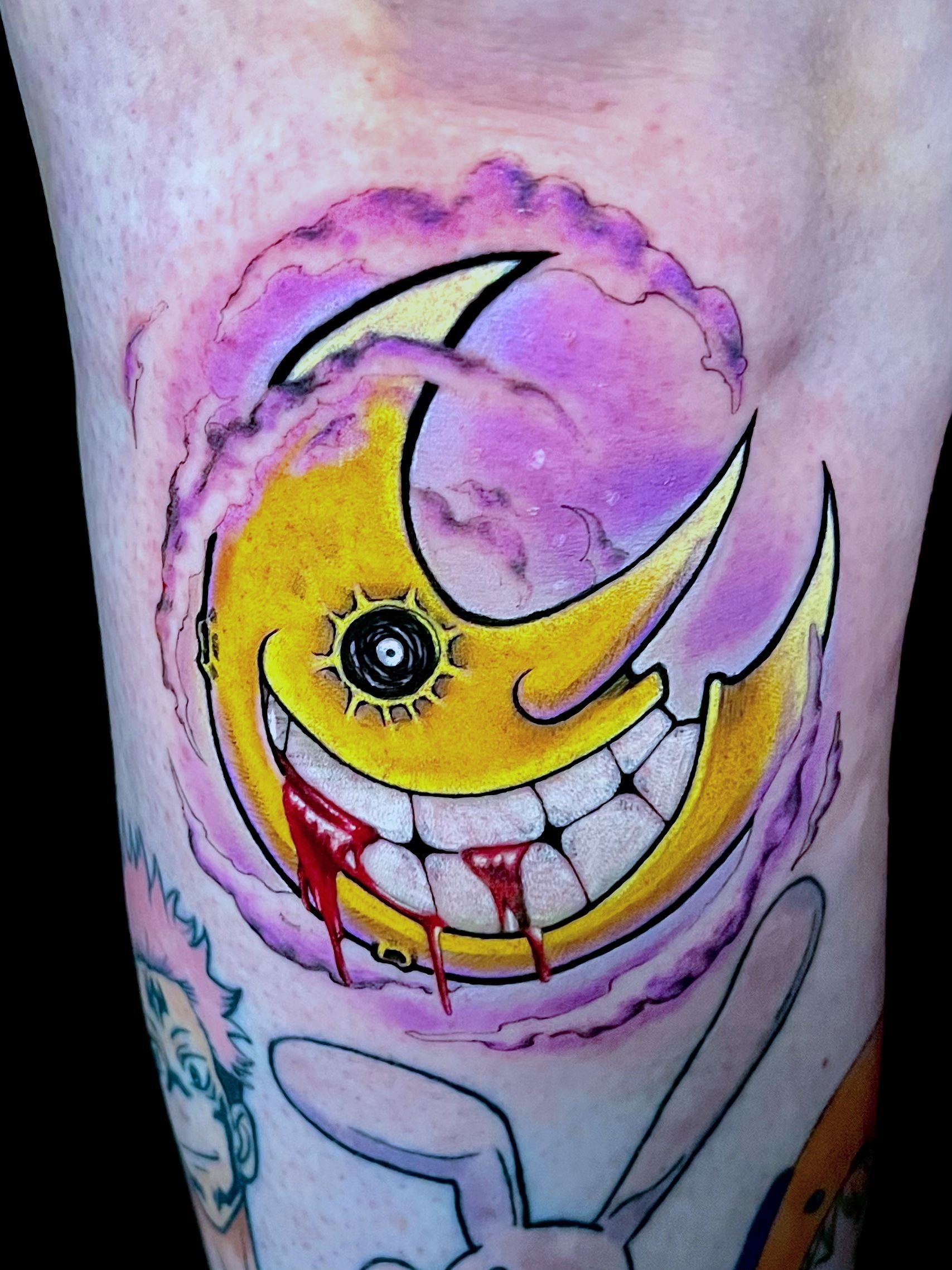 Just got this awesome Soul Eater tattoo, designed by the ama」Kiernan  Sjursen-Lien (K CO) 🍉の漫画