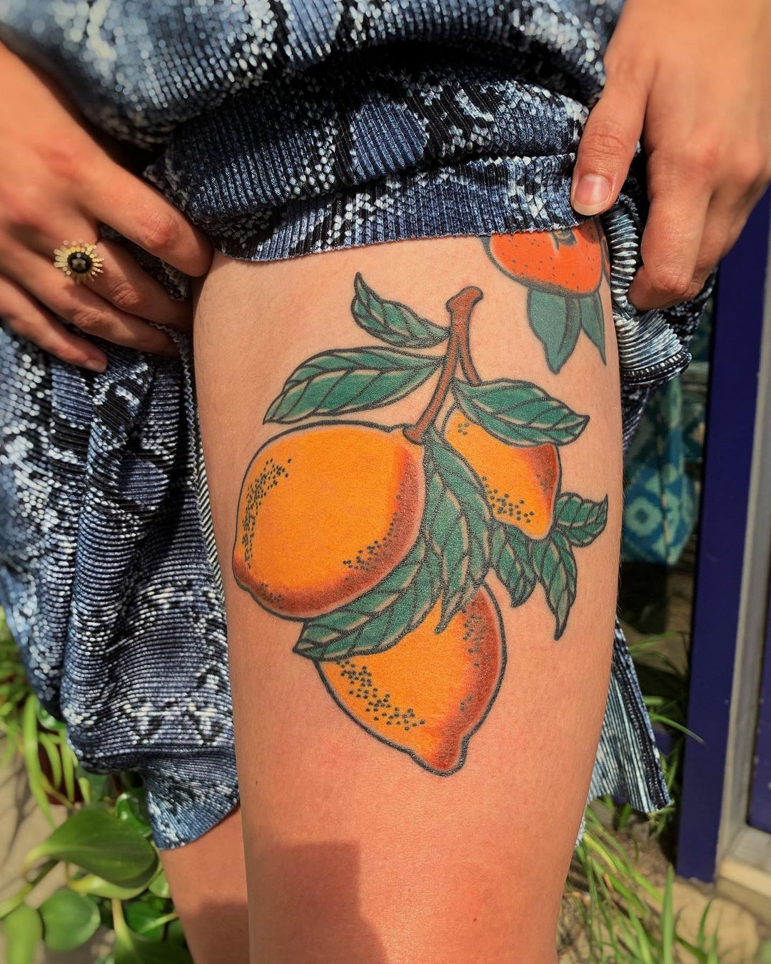 Some Cute Little Oranges by Kris Kezart  Remington Tattoo Parlor