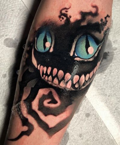 Get a unique and stylish anime-inspired cat tattoo on your forearm by Cloto.tattoos. This illustrative design is sure to make a statement!