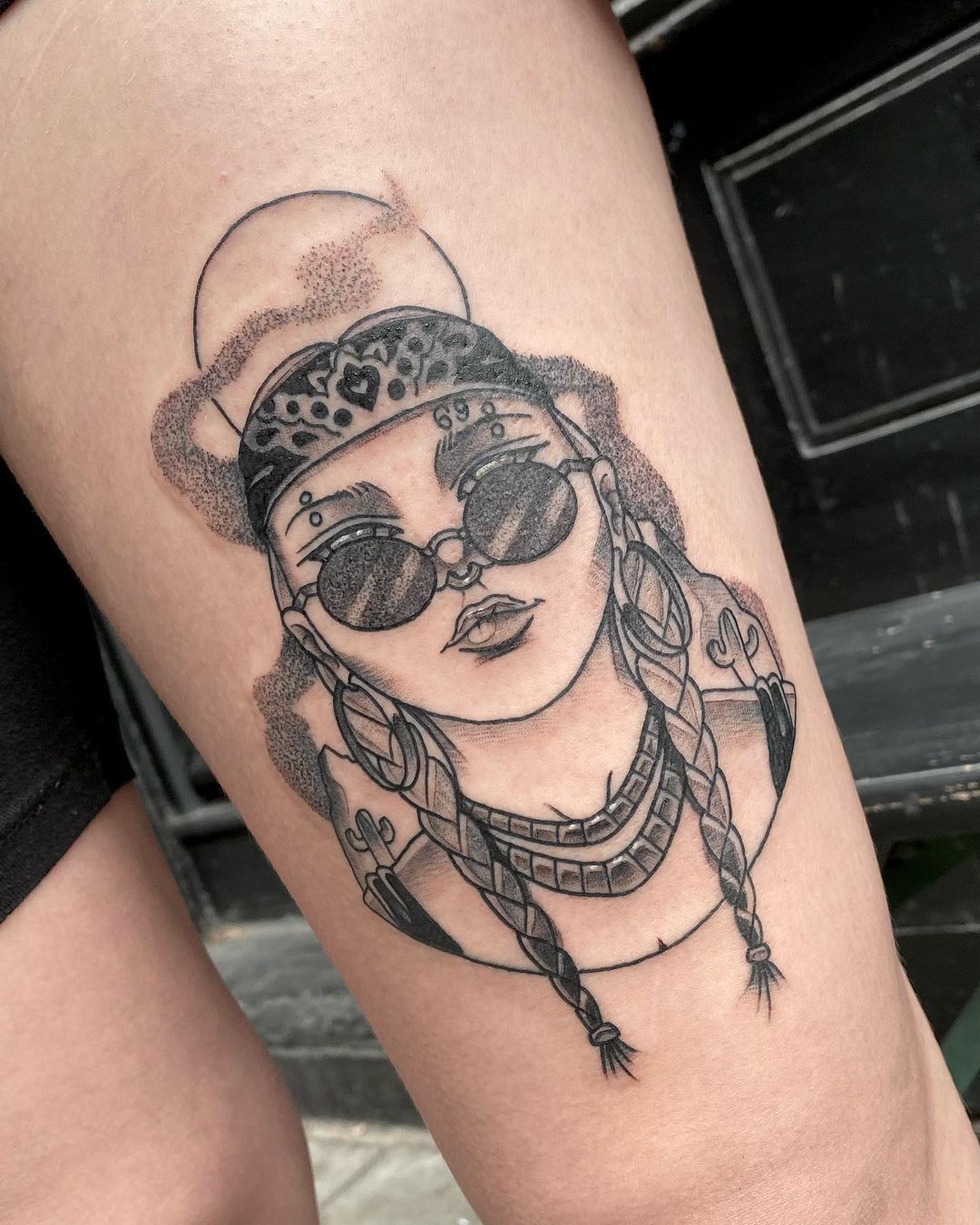 Inspired by Janis Joplin, the hippie... - Mad Science Tattoo | Facebook