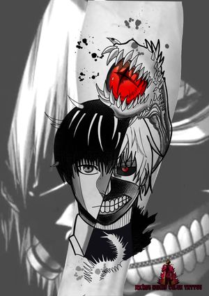 Any fans of Tokyo Ghoul out there ?Ken Kaneki design available 