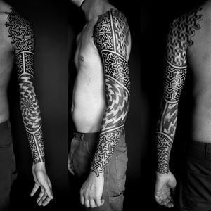 Sacred geometry tattoo