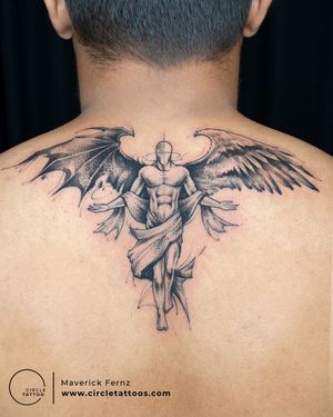 Custom Tattoo done by Maverick Fernz at Circle Tattoo India