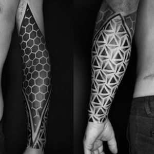 Sacred geometry tattoo