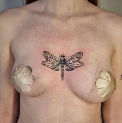 Dragonfly chest piece 