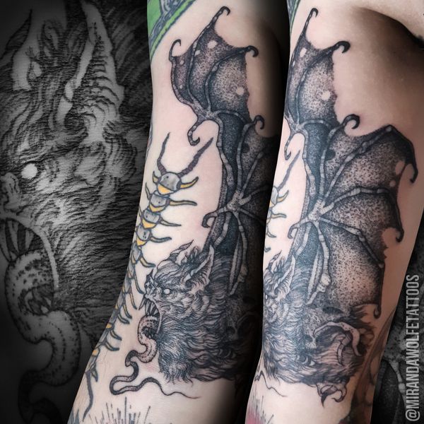 Tattoo from Miranda Wolfe Tattoos