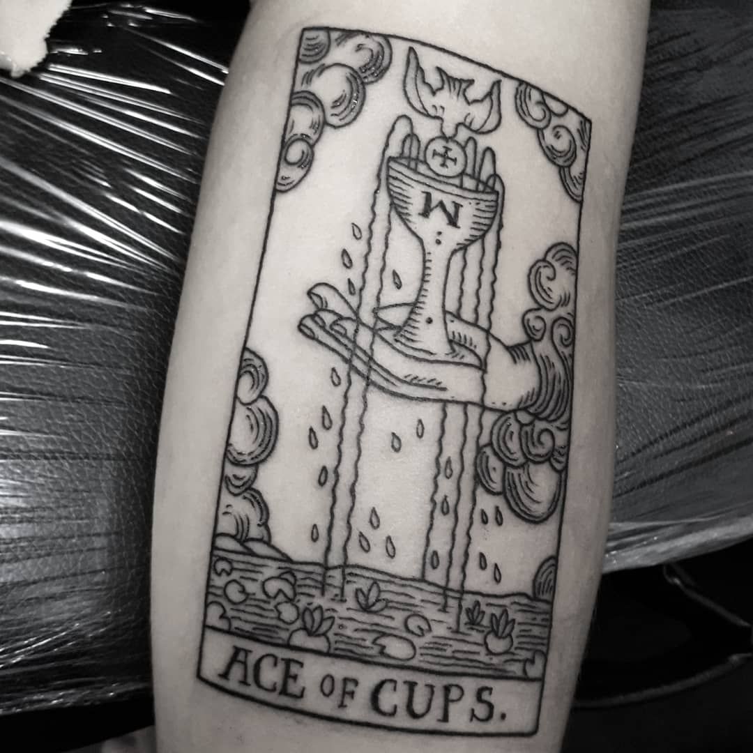 Ace of Cups  for nastyasko  Yuta art Tattoo  Cats  Facebook