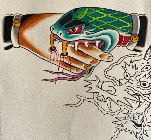 Flash tattoo