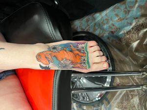 2nd place best hand/foot tattoo 