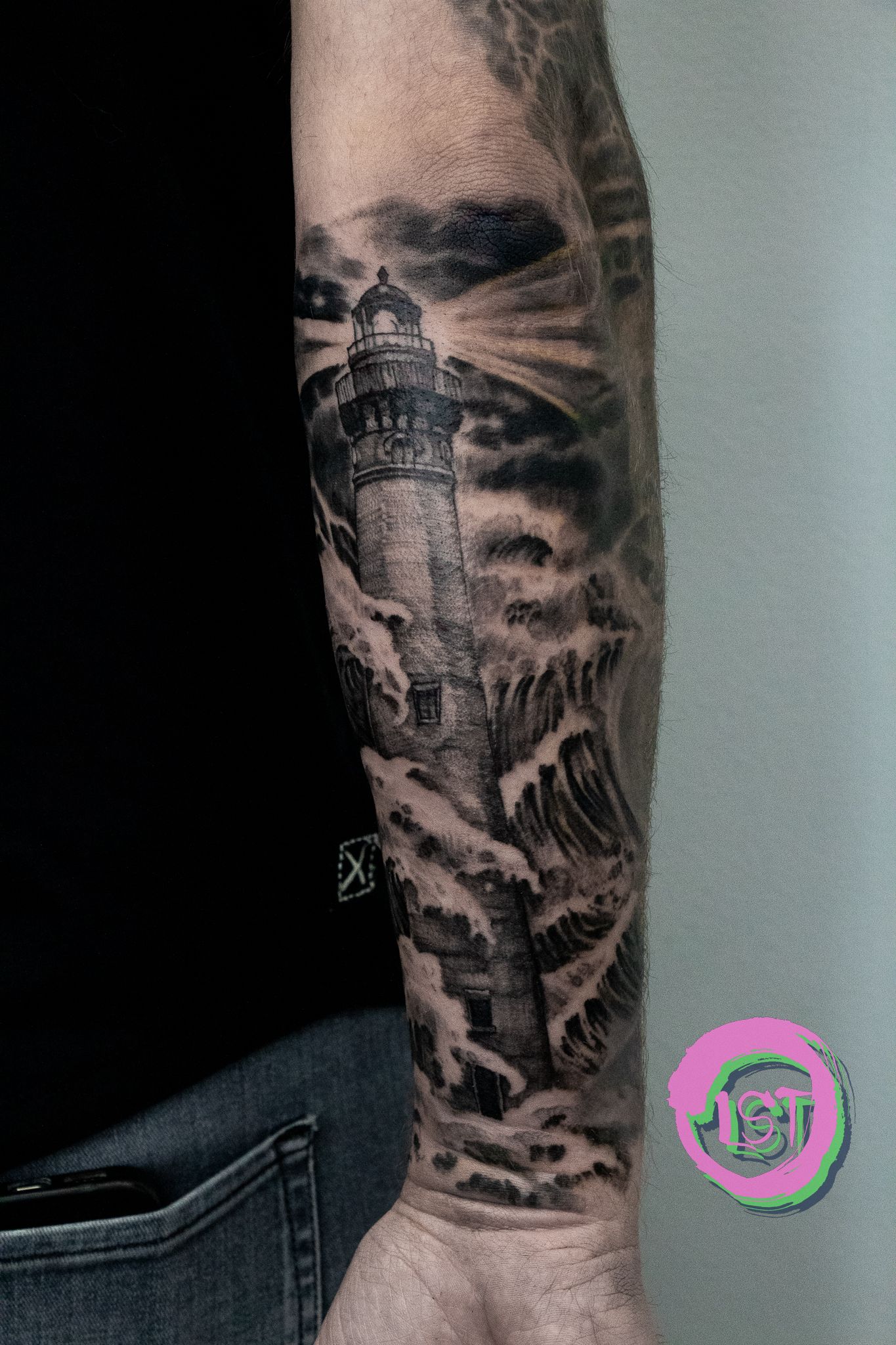 Lighthouse tattoo hires stock photography and images  Alamy