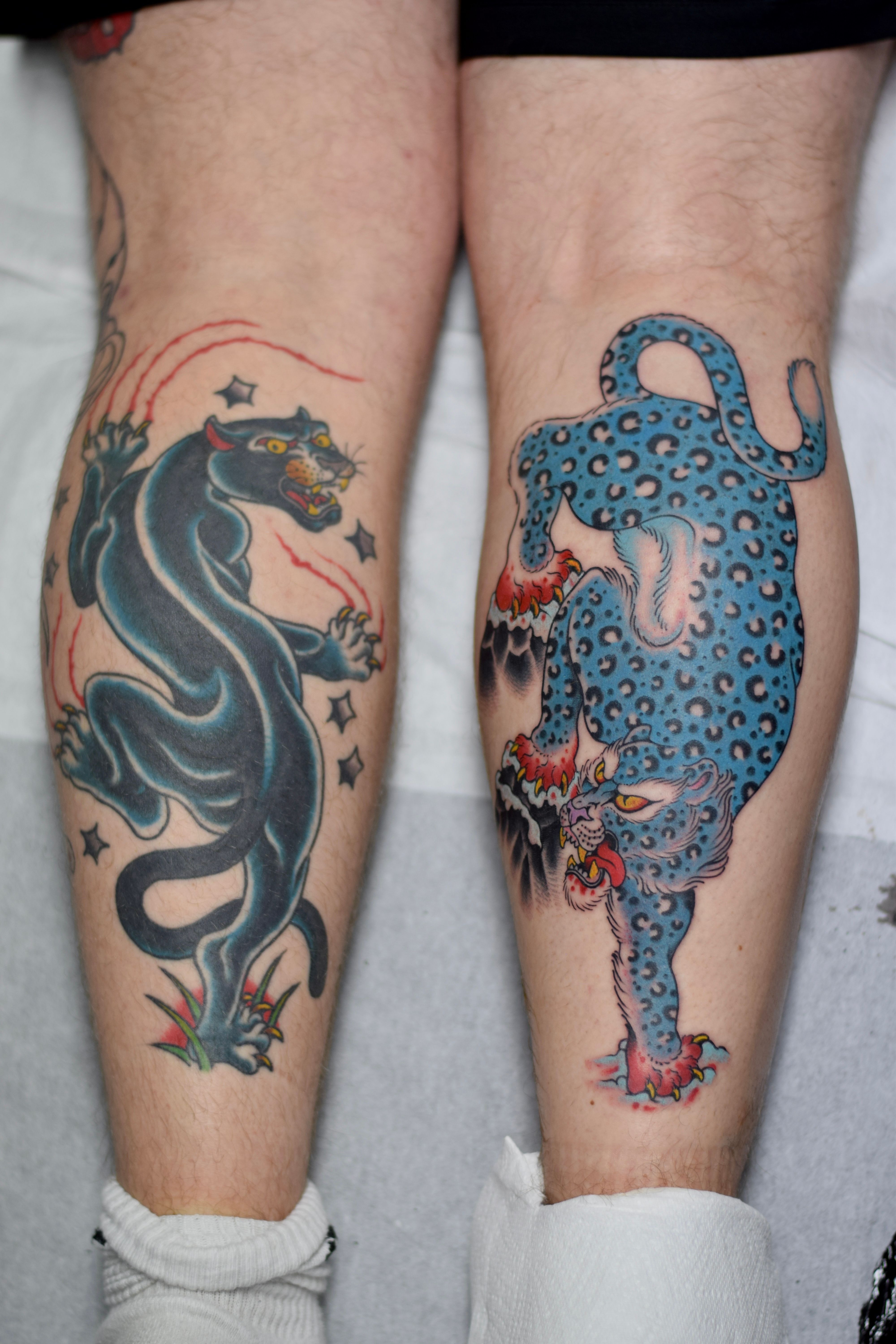 Jaguar Tattoo by Fireside-Bestiary on DeviantArt