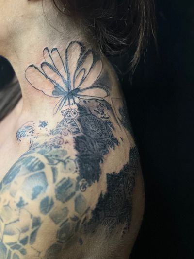 Abstract bee comb