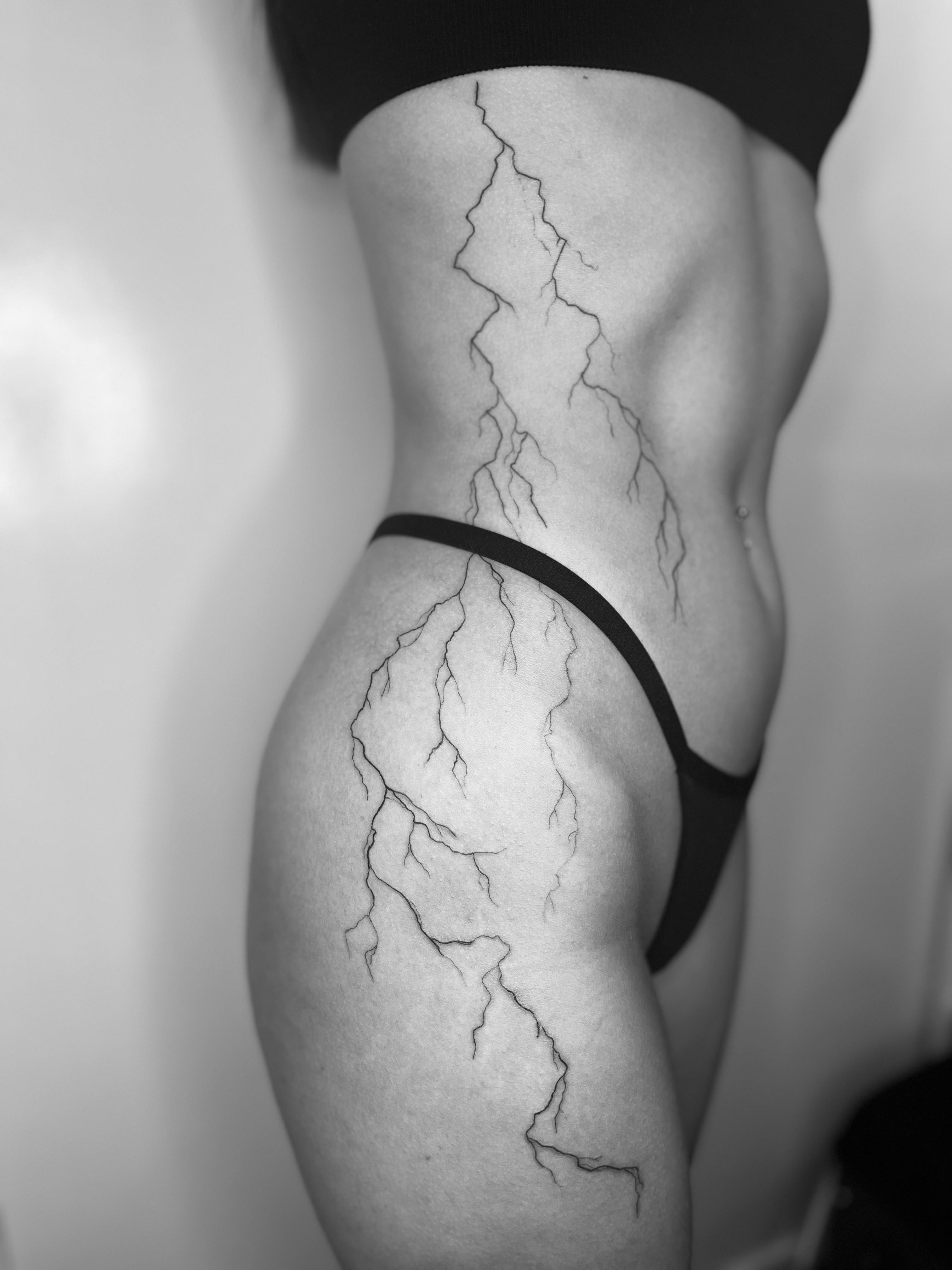 Minimal lightning, freehand... - Anubis Tattoo And Piercing | Facebook