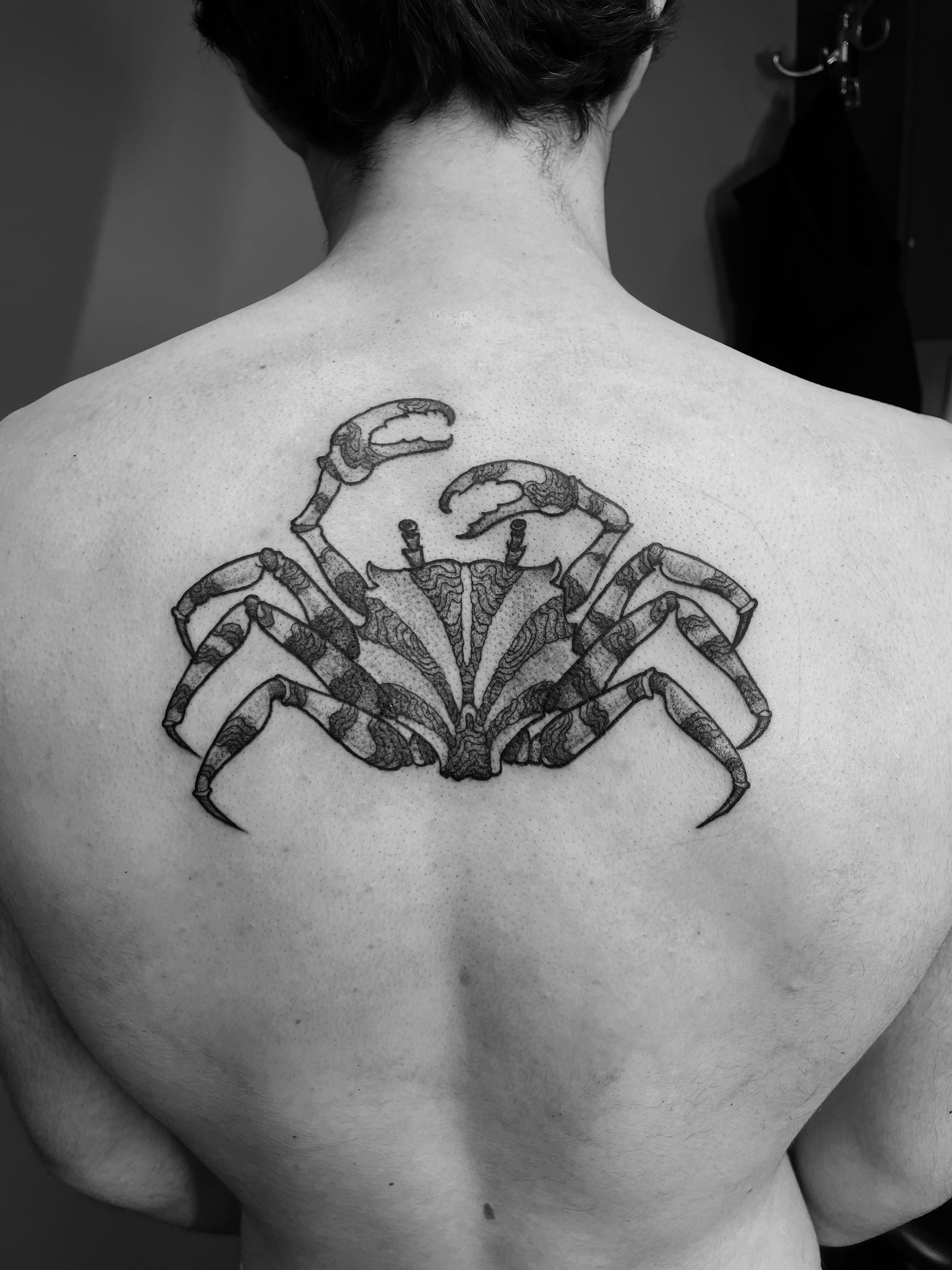 Crab | shrimp | Horoscope | Tribal Animal Tattoo