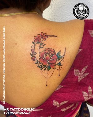 Any Tattoo & Tattoo Removal-Piercing inquiry🧿📱Call:- 9558126546🟢Whatsapp:- 9558126546________________#flowertattoo #moontattoo #leaftattoo #backtattoo #shouldertattoo #colortattoo #watercolortattoo #necktattoo #collarbonetattoo #rosetattoo #tattoos #tattoodesign #tattooartist #tattooideas #tattooforgirls #tattooforwomen #girlstattoo #femaletattooartist #femaletattoo #ahmedabad_instagram #ahmedabad #mrtattooholic #sketch #goatattoo #cutetattoo #artist #tattooartistinahmedabad #tattoostudioinahmedabad #ahmedabadtattoostudio #inked