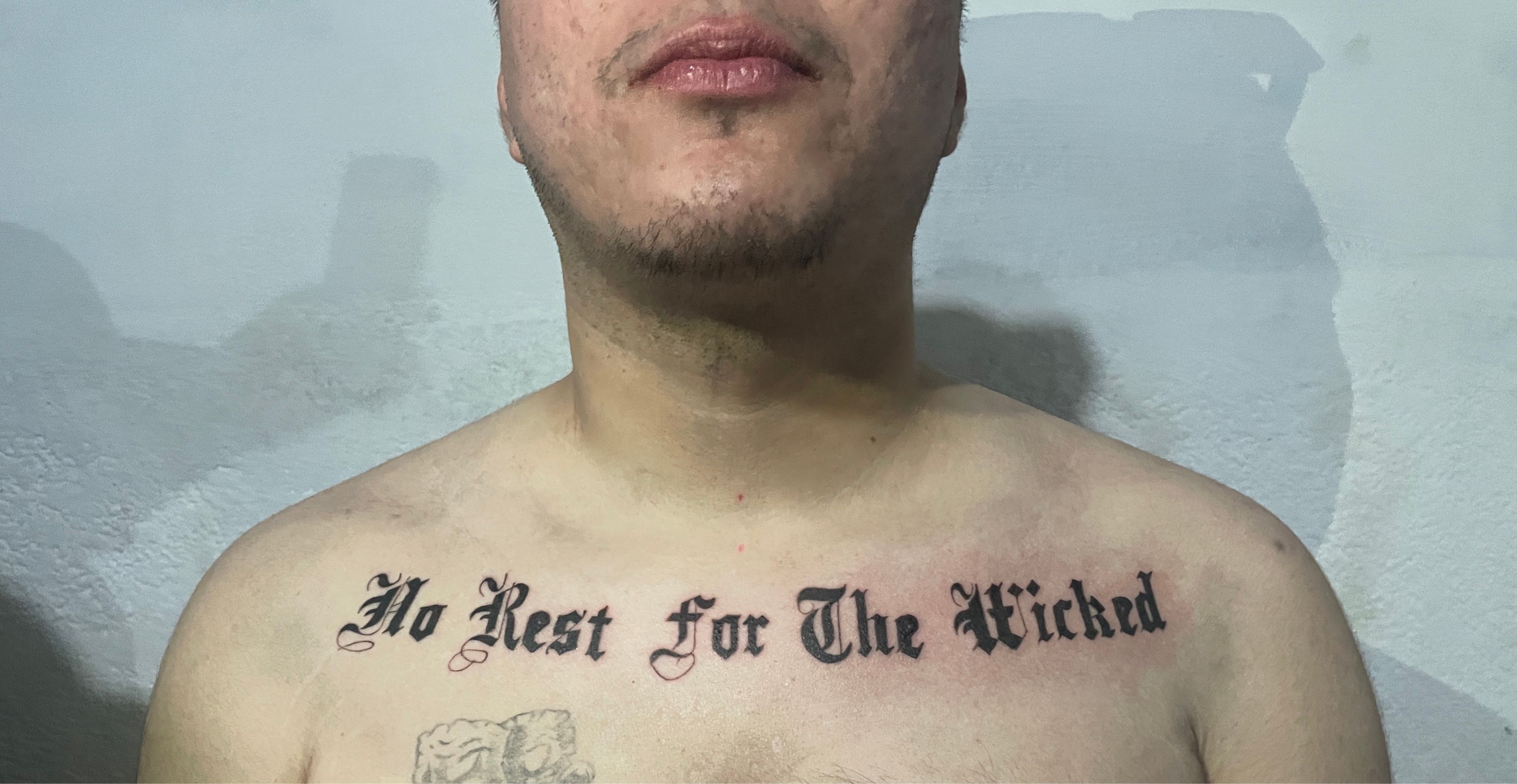 No rest for the wicked tattoo