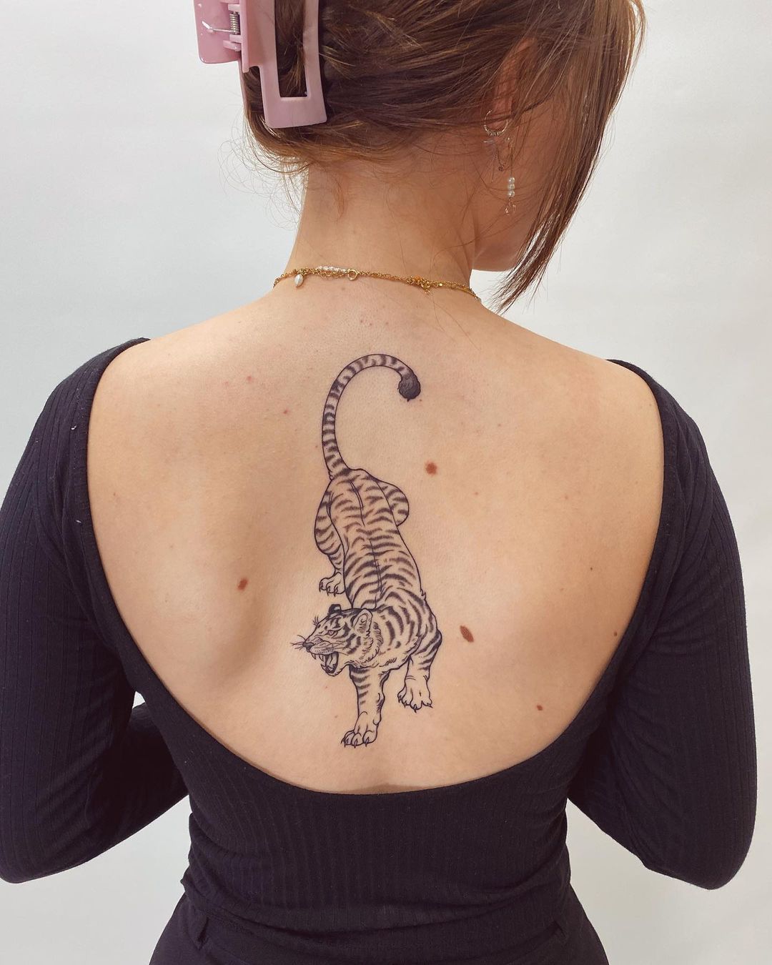 Buy Full Back Tiger Temporary Tattoo Click for More Details Online in India   Etsy