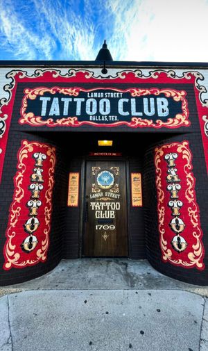Lamar Street Tattoo Club storefront