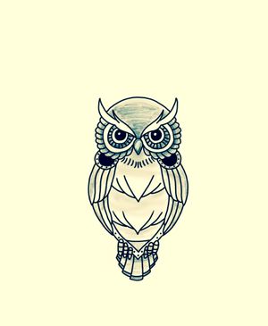 Owl design. 