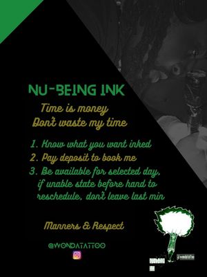 Nu-Being Ink T&C
