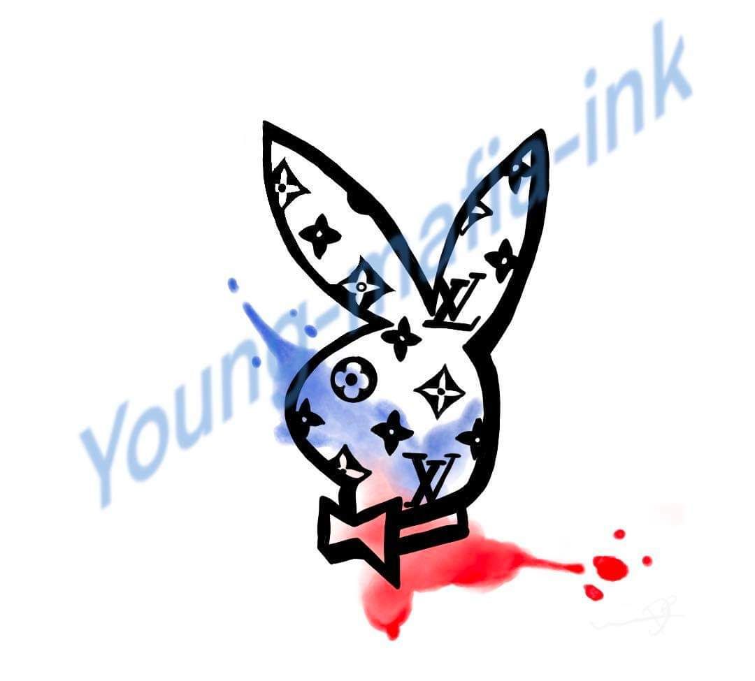 louis vuitton playboy bunny tattoo