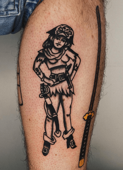 pirate wench tattoo