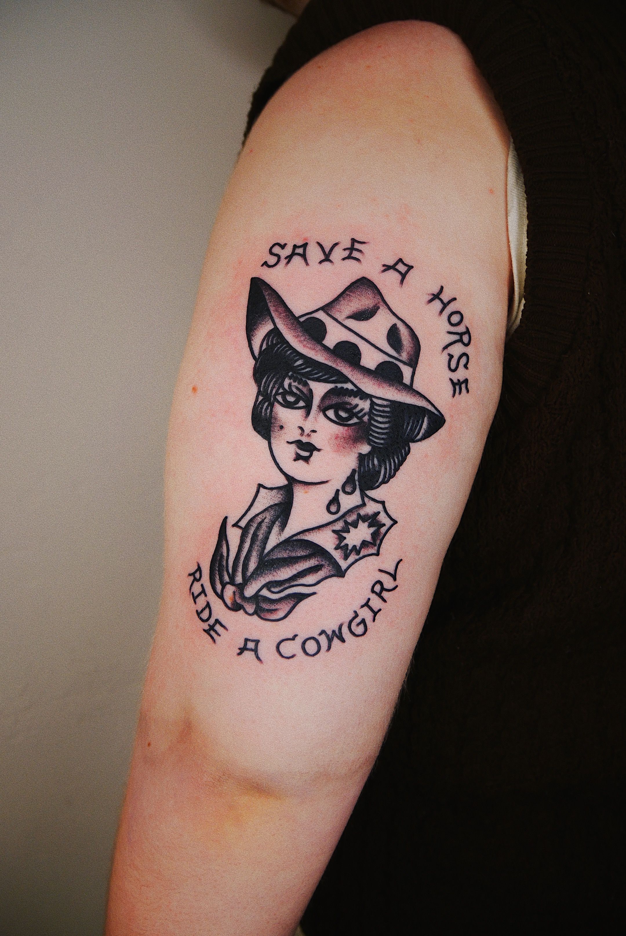 Cowgirl • Tattoodo, image size:2160x3232