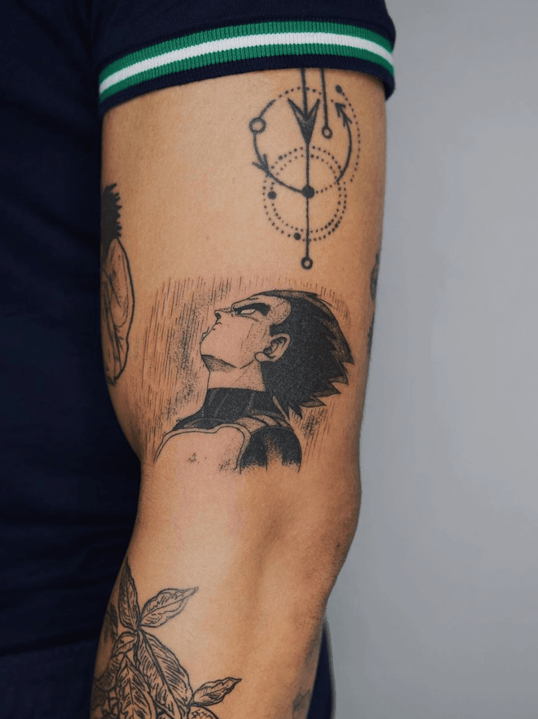 40 Vegeta Tattoo Designs For Men  Dragon Ball Z Ink Ideas