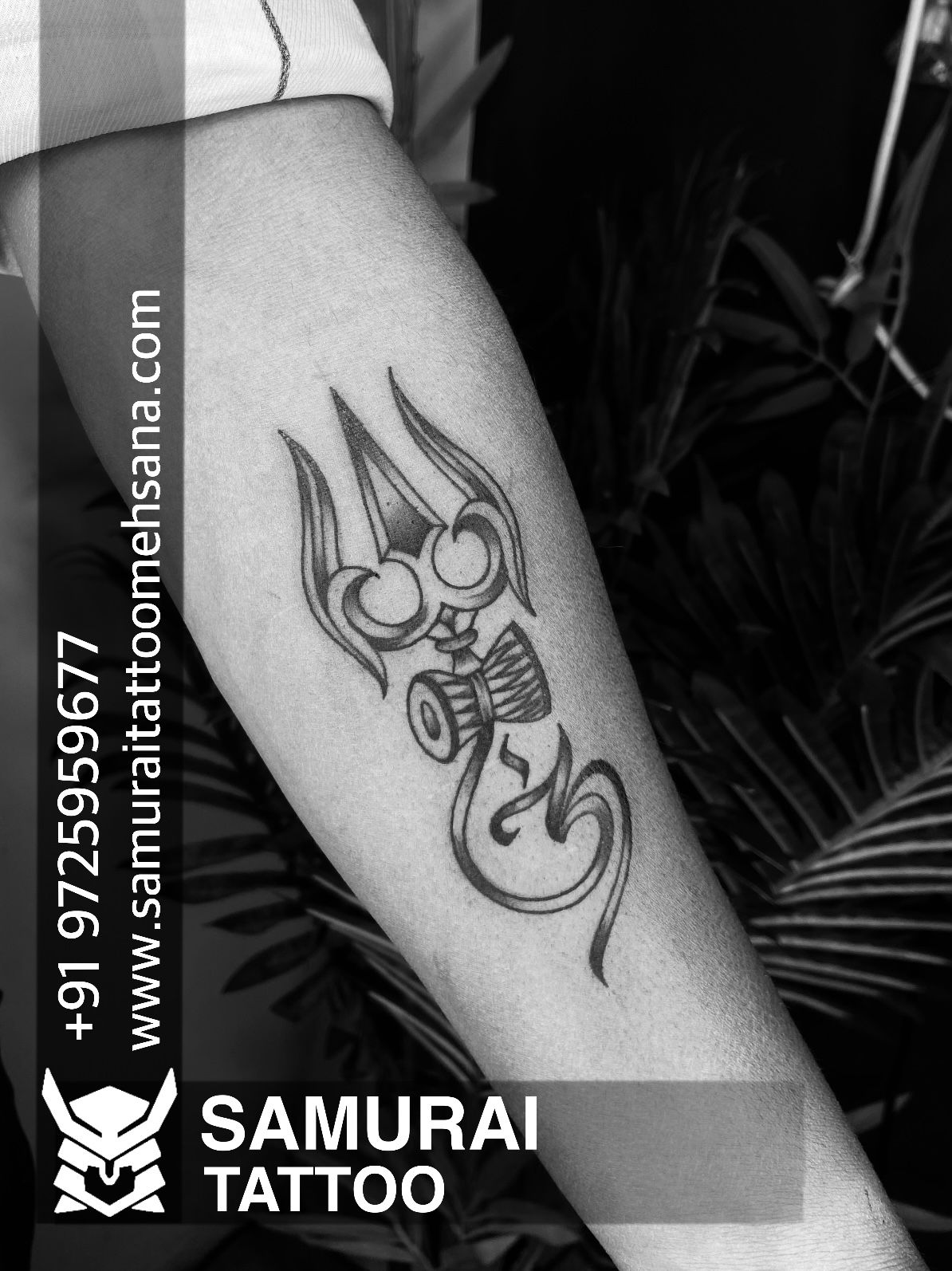 Om Trishul Damru Tattoo | Trishul Tattoo | Damru Tattoo | Tattoos, Shiva  tattoo, Trishul