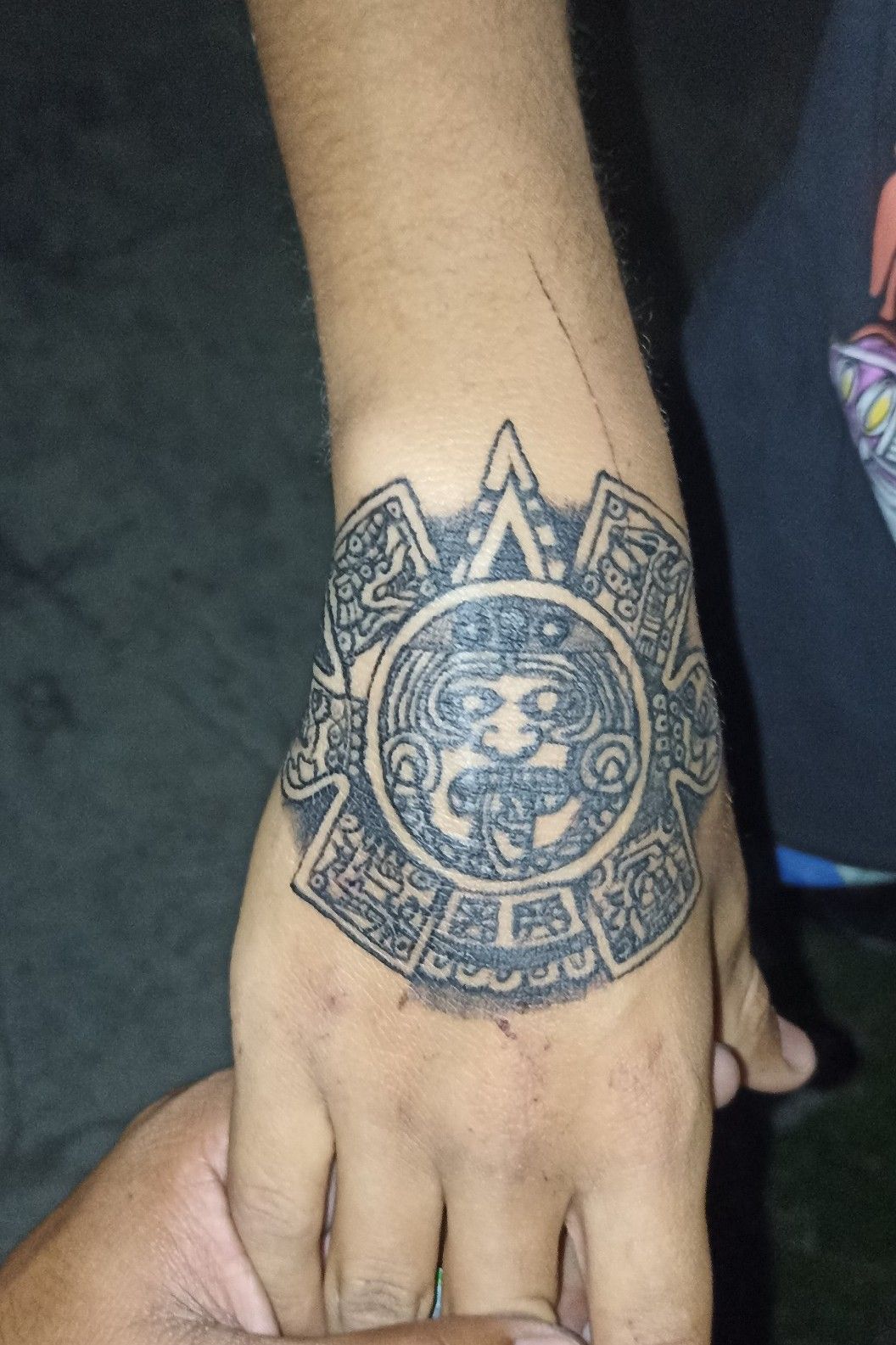 Tattoo uploaded by Steveson Carvalho  Deus sol azteca  Tattoodo